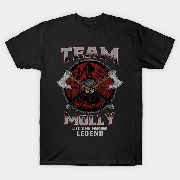 Molly - Life Time Member Legend T-Shirt by Stacy Peters Art